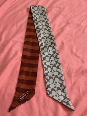 Coach Reversible  hair accessories